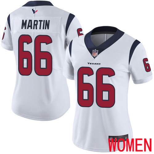 Houston Texans Limited White Women Nick Martin Road Jersey NFL Football 66 Vapor Untouchable